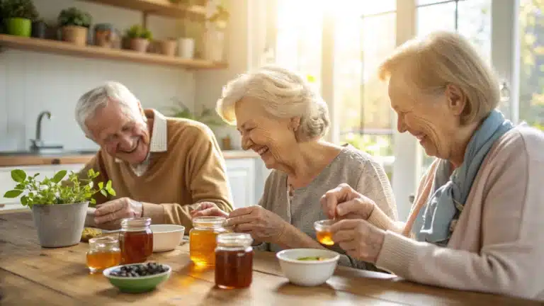 Édulcorants naturels : alternatives saines pour les personnes âgées