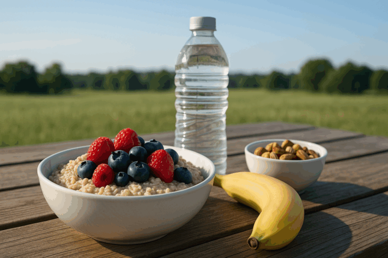 Que manger avant une course : menus et timing (10 km / semi / marathon)